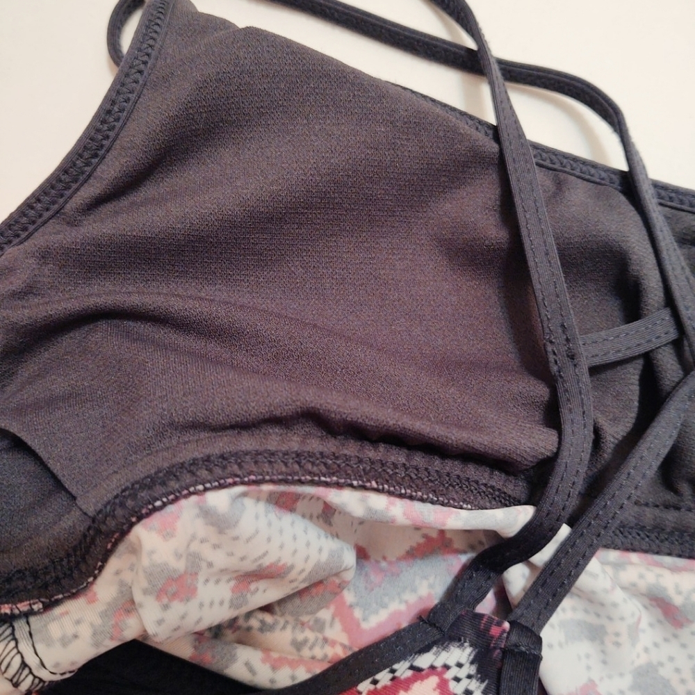 Target Mossimo Tankini Chevron Racerback Top Size Small - Picture 4 of 4